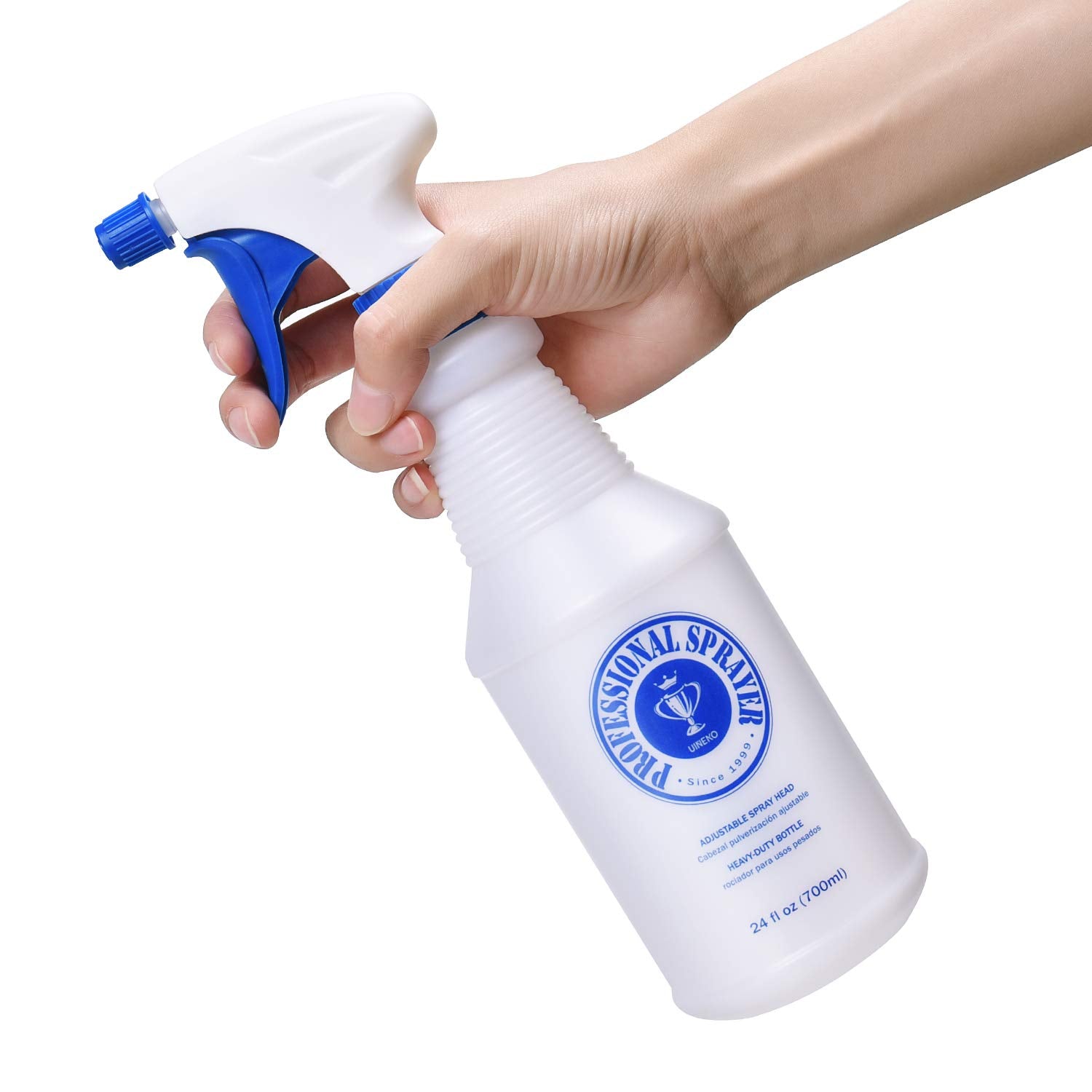 Plastic Spray Bottle 4 Pack 24 Oz (Upgraded Sprayer) All-Purpose Heavy –  Uineko